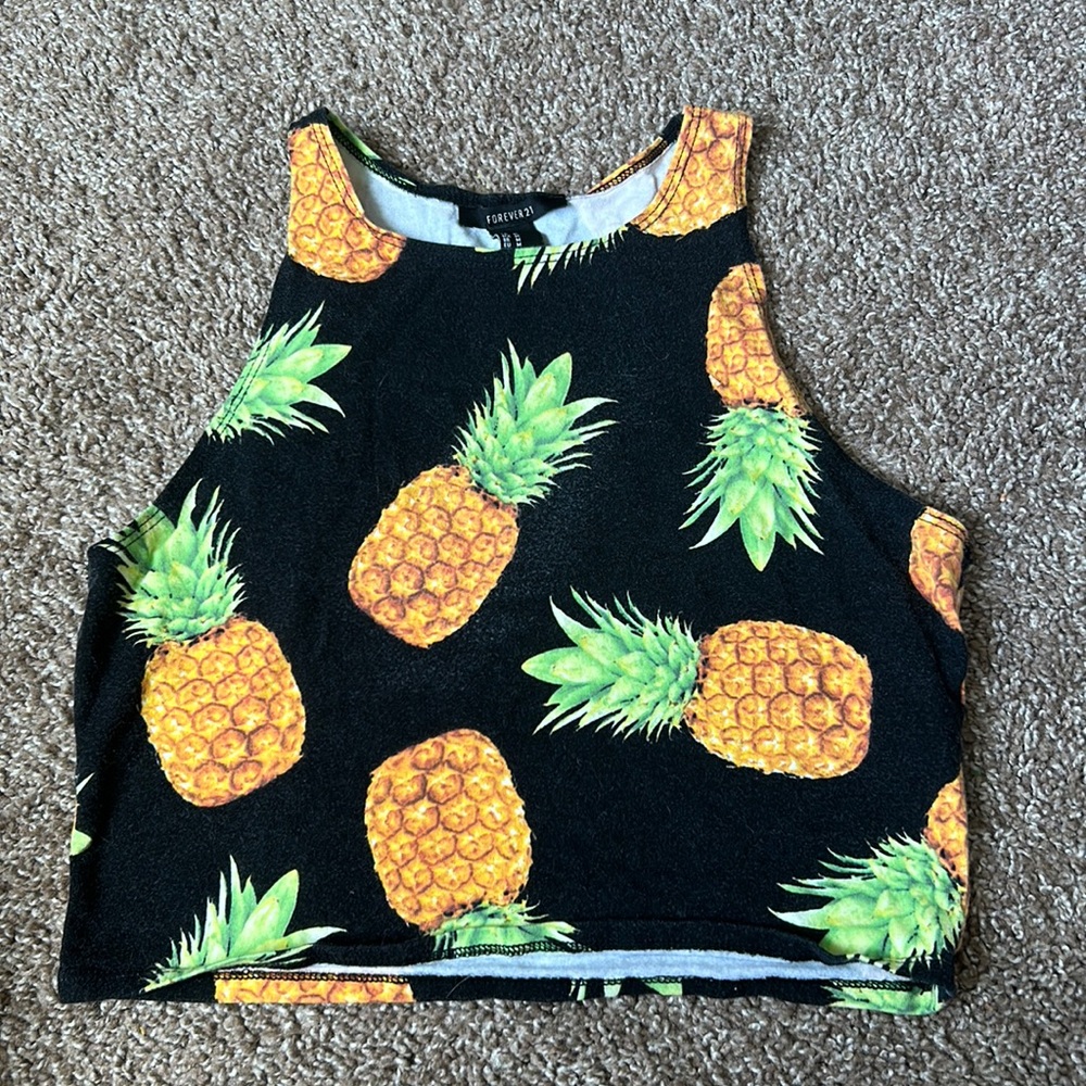 Pineapple Crop Top
